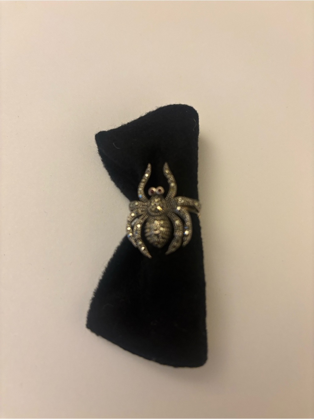Marcasite Spider Ring
